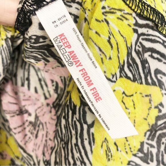 FREE PEOPLE | INTIMATELY Pool House Floral Strapless Tube Top Women’s Size M - Picture 10 of 11